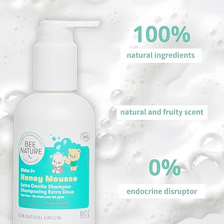 Bio-zertifiziertes Kindershampoo von Bee Nature – geprüfte Naturkosmetik für Kinder