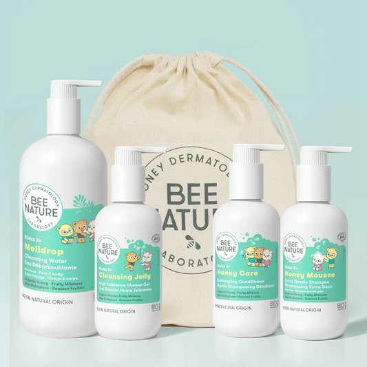 Natürliches Badeset für Kinder