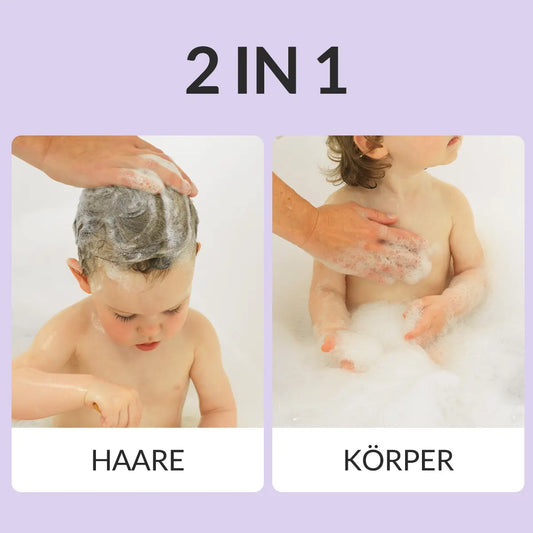 Bio 2 in 1 Shampoo und Waschlotion für Babys – CLEANSING JELLY -Babyzz