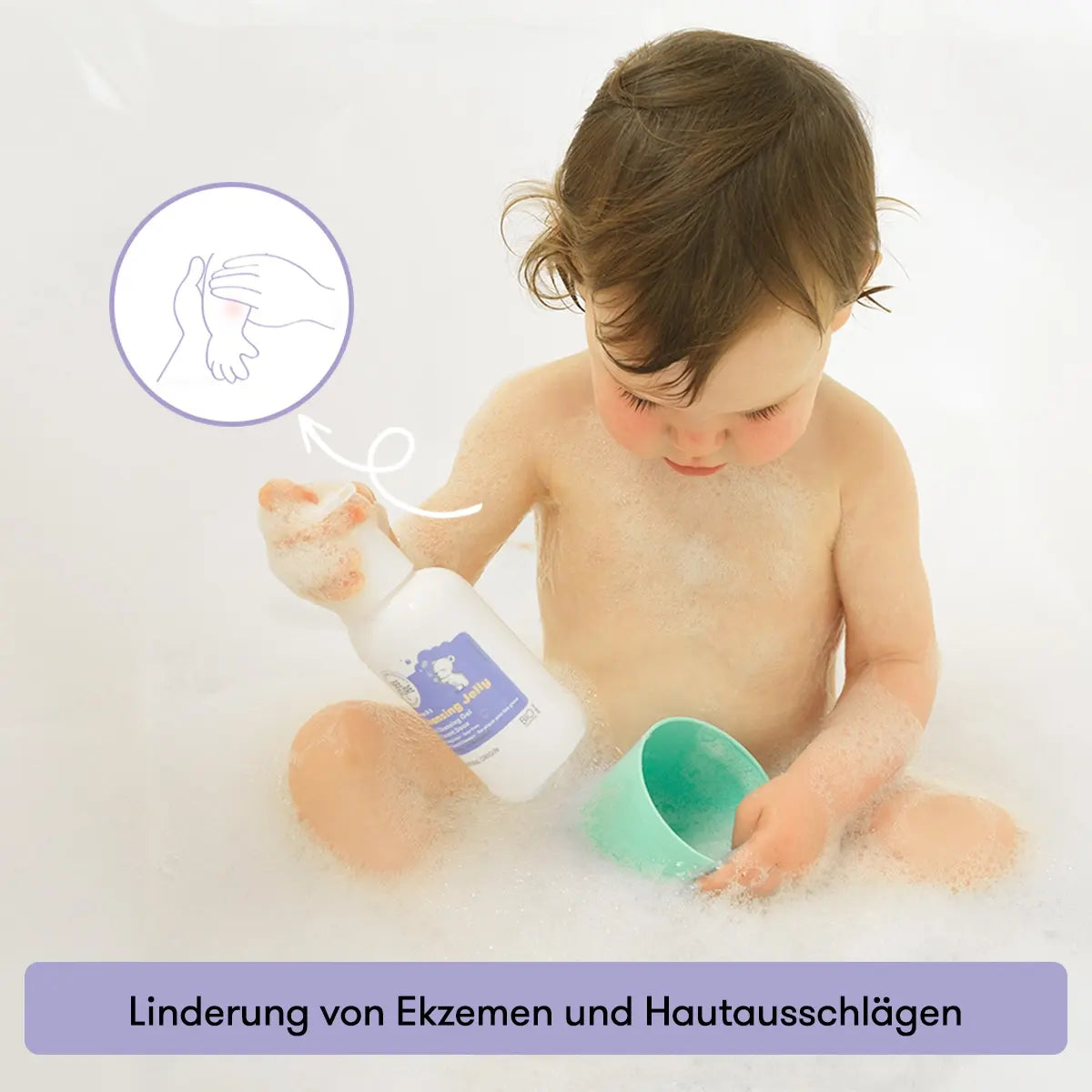 Bio 2 in 1 Shampoo und Waschlotion für Babys – CLEANSING JELLY -Babyzz