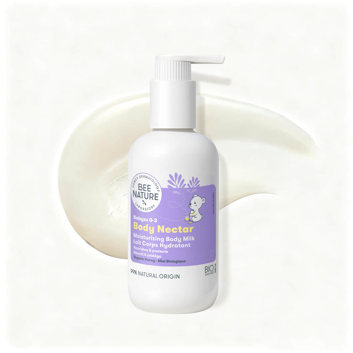 Körperlotion für Babys - BODY NECTAR - Babyzz - 200ml